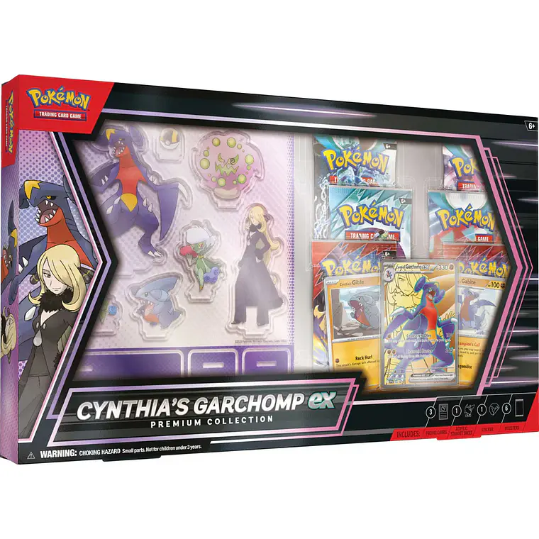 Cynthia's Garchomp EX Premium Collection - Inglés - Pokémon TCG 1