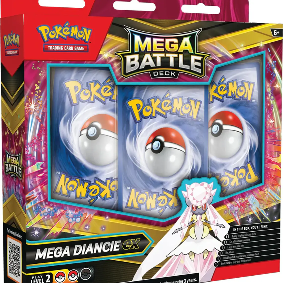 Mega Battle Deck (Mega Diancie ex) – Ingles - Pokémon TCG  2