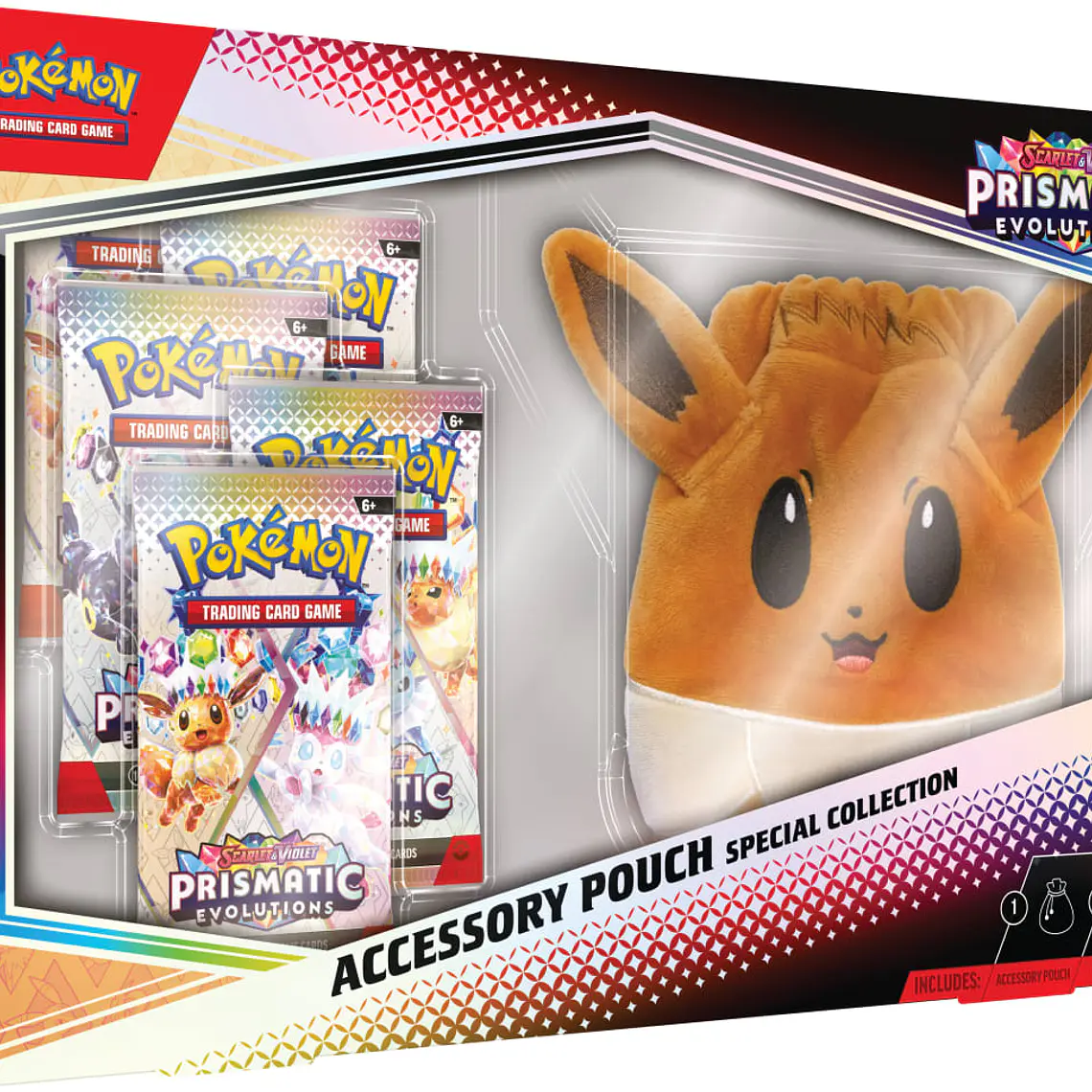 Prismatic Evolutions Accessory Pouch INGLÉS - Pokémon TCG  1