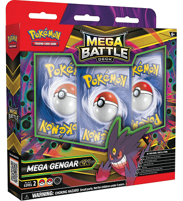 Mega Battle Deck (Mega Gengar ex) – Español - Pokémon TCG 