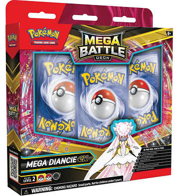 Mega Battle Deck (Mega Diancie ex) – Español - Pokémon TCG 