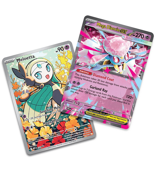 Mega Battle Deck (Mega Diancie ex) – Español - Pokémon TCG  - 