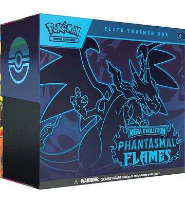 Elite Trainer Box - Español - Phantasmal Flames - Mega Evolution - Pokémon TCG [Preventa 14 noviembre] 