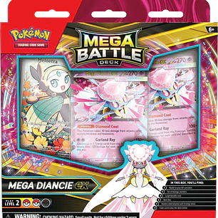 Mega Battle Deck (Mega Diancie ex) – Español - Pokémon TCG 