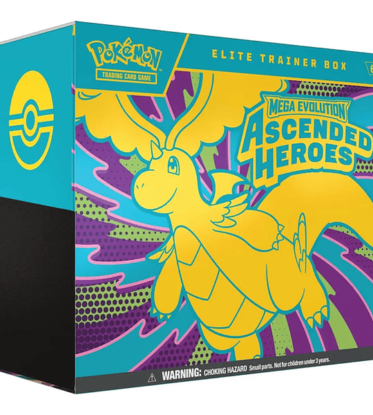 Elite Trainer Box - Inglés - Ascended Heroes - Pokémon TCG - Mega Evolution [PREVENTA 20.02.2026] - 