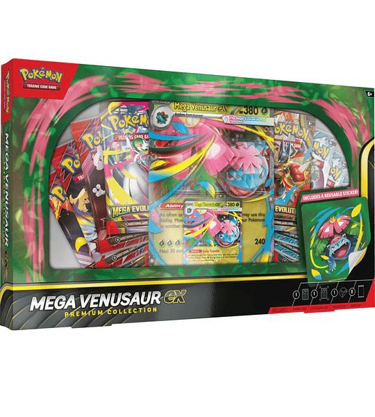 Mega Venusaur ex Premium Collection - Inglés - Pokémon TCG 