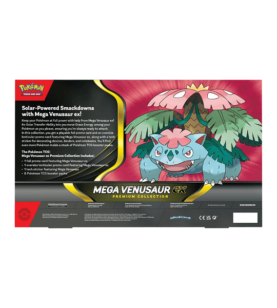 Mega Venusaur ex Premium Collection - Inglés - Pokémon TCG 