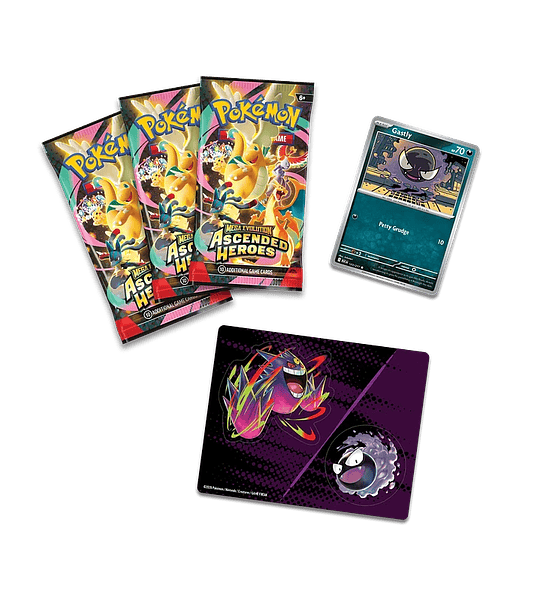 Ascended Heroes Tech Sticker Collection - Inglés - Mega Evolution - Pokémon TCG - 