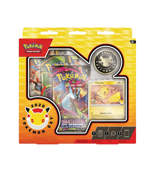  Pokemon TCG Pokemon Day 2026 Collección Inglés [PREVENTA 18 Febrero] - 