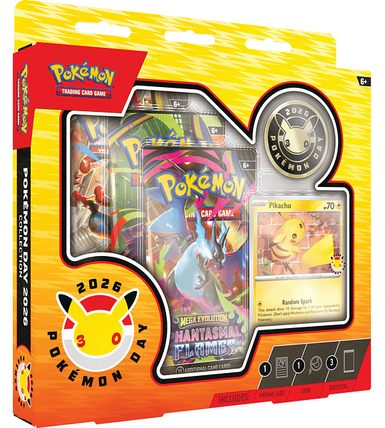  Pokemon TCG Pokemon Day 2026 Collección Inglés [PREVENTA 18 Febrero] - 