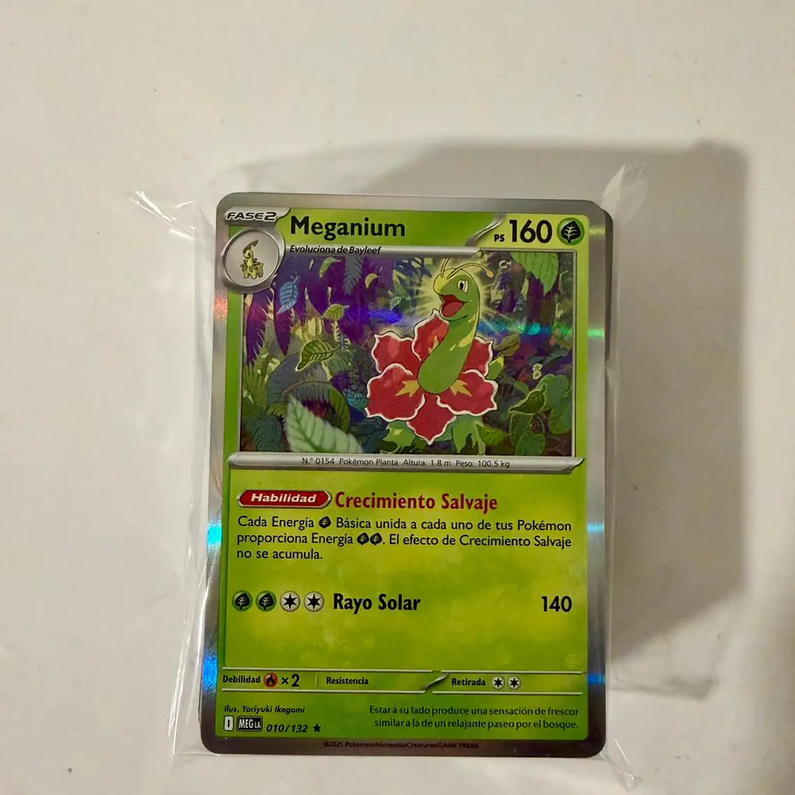 MEGA EVOLUTION Lote 100 Cartas Pokémon 1