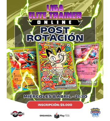 Cupo Liga Élite Trainer jueves 9 