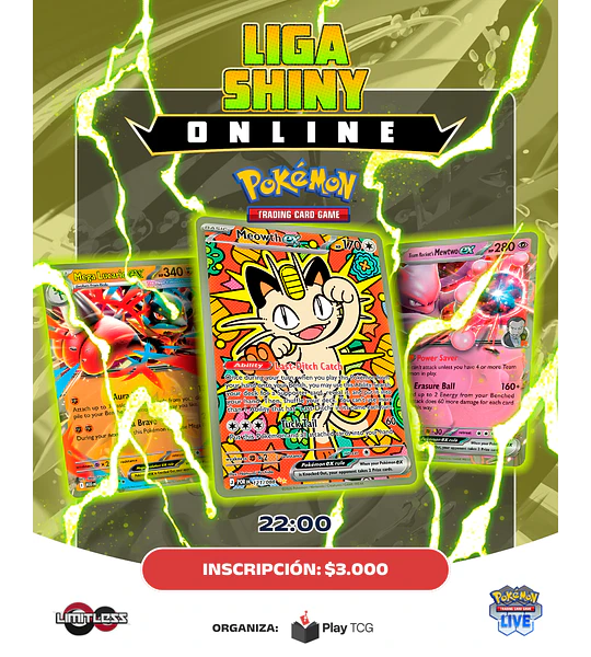 Cupo Liga Shiny (sábado 11.04.26) - Pokémon Live TCG