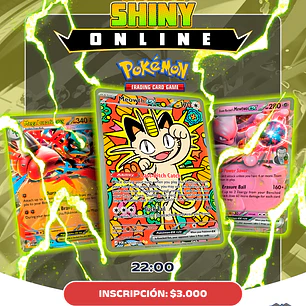 Cupo Liga Shiny ($3.000) - Martes y Jueves - Pokémon Live TCG