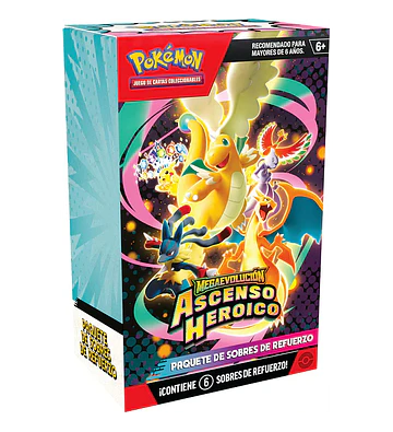 Booster Bundle - Inglés - Ascended Heroes - Pokémon TCG - Mega Evolution
