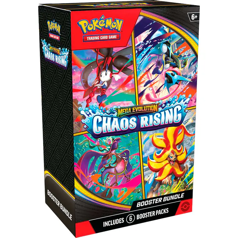  Booster Bundle Chaos Rising - Inglés - Pokémon TCG - PREVENTA 22/5 1