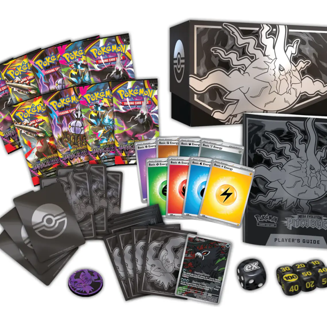 Mega Evolution Pitch Black- Elite Trainer Box - Inglés [PREVENTA 17/07/26] 2