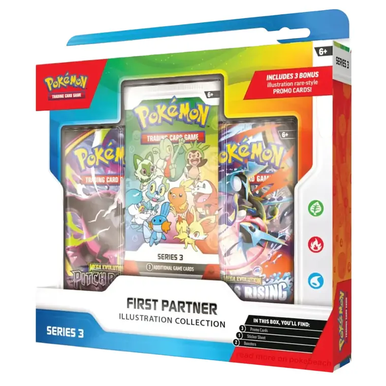 First Partner Illustration Collection Series 3 Inglés Pokémon TCG  1