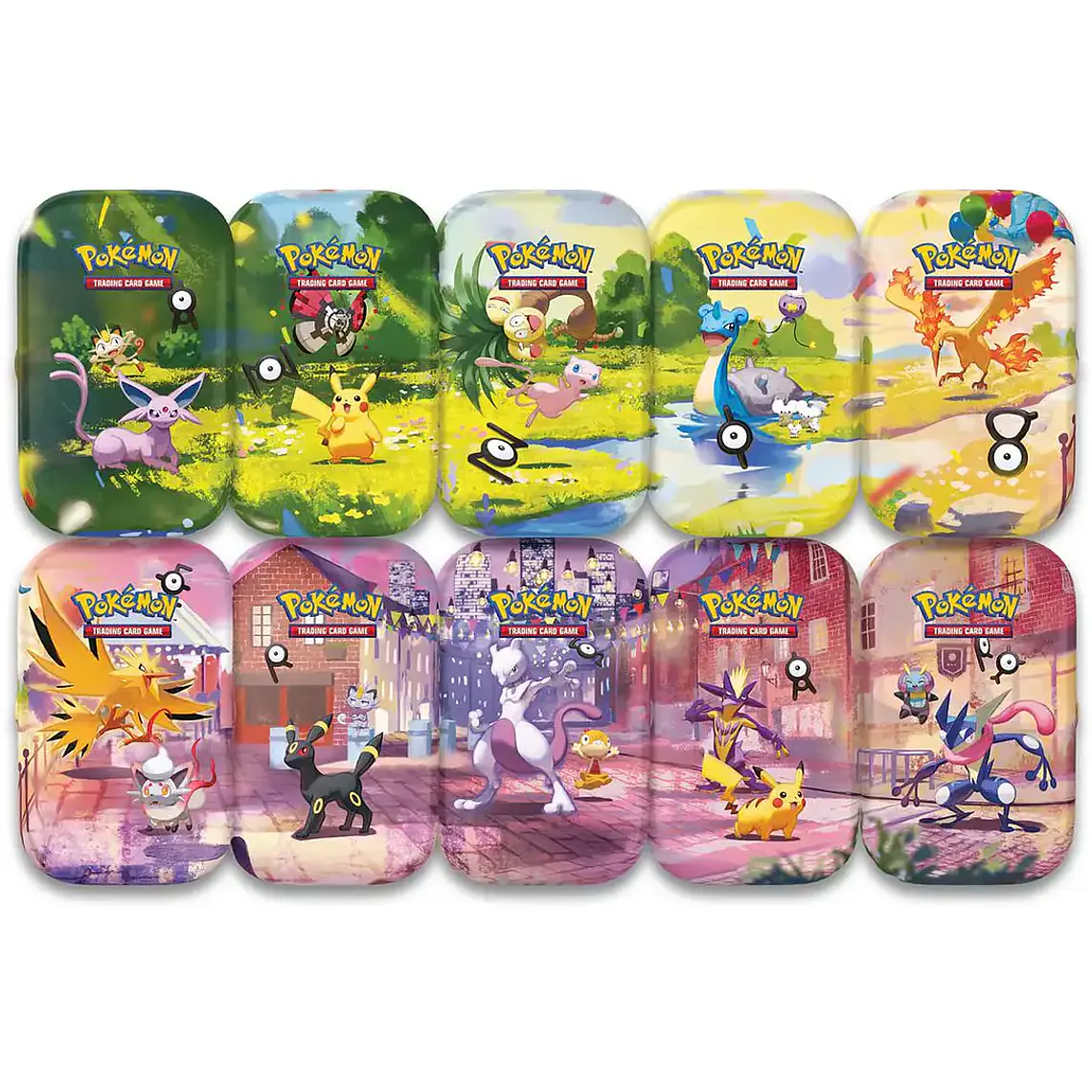 30th Celebration - Mini Tin - Display - Inglés - 10 unidades - Pokémon TCG 2
