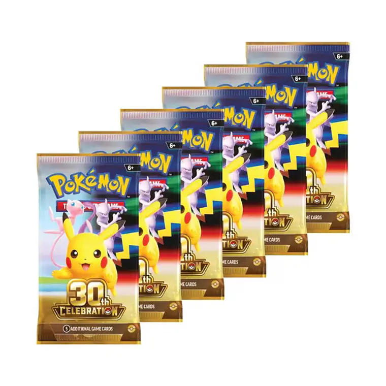 30th Celebration Bundle Booster Inglés - Pokémon TCG 2