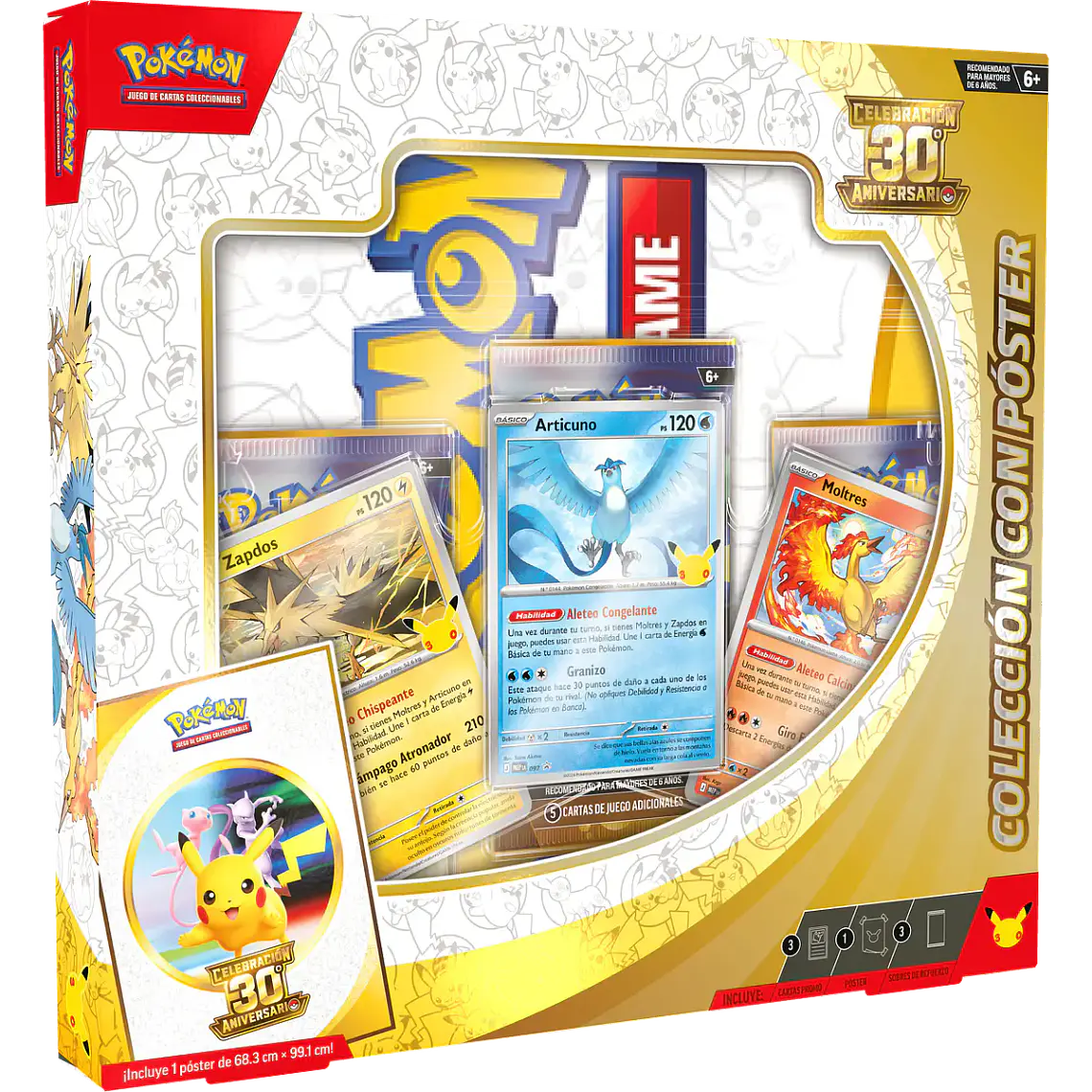 Pokemon TCG 30th Celebration - Poster Collection Inglés - Pokémon TCG 1