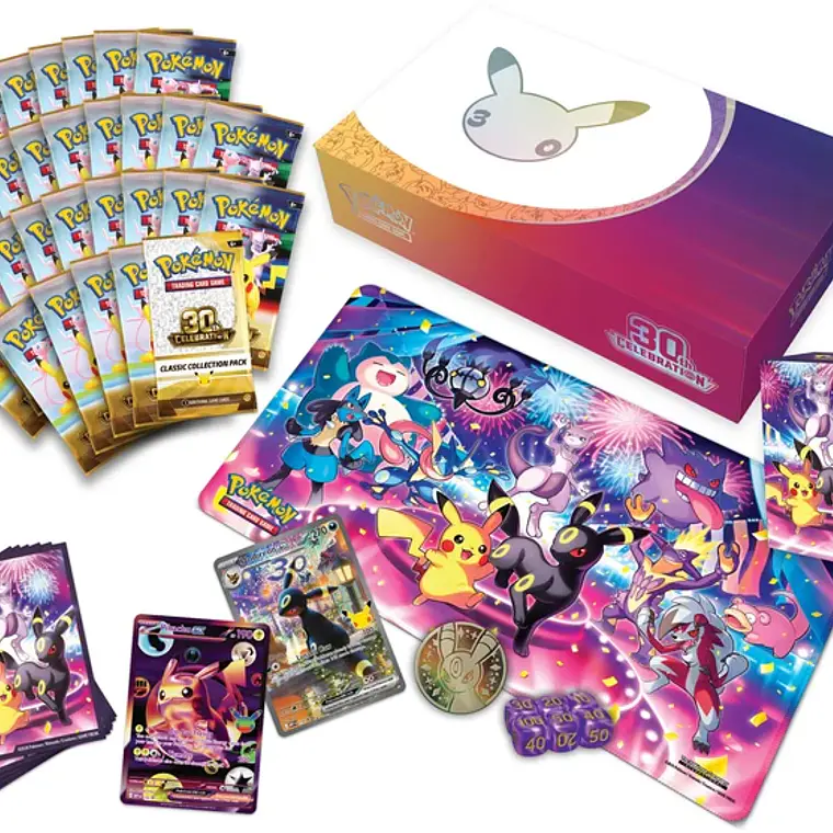Ultra Premium Collection Inglés Pokemon TCG 30th Celebration (NOCHE) [PREVENTA] 2