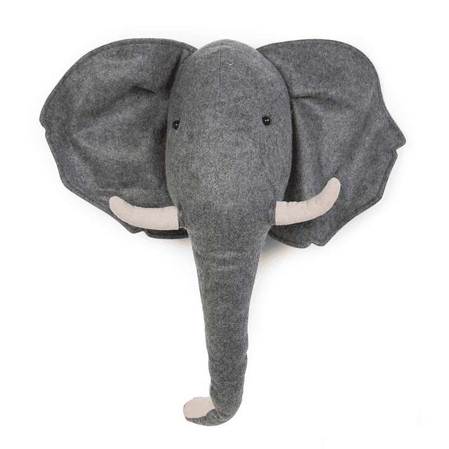 Cabeza de Peluche - Elefante