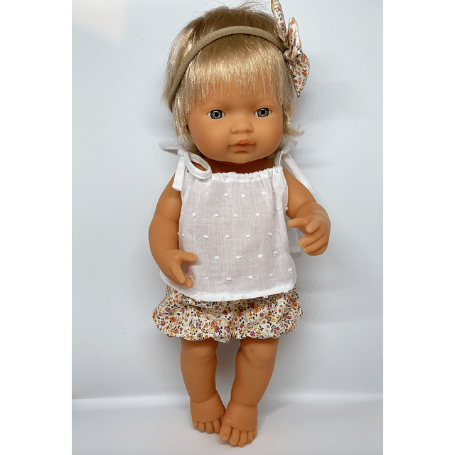 Muñeca Rubia 38 cm (Sin Ropa)