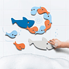 Puzzle Para Baño Sharks