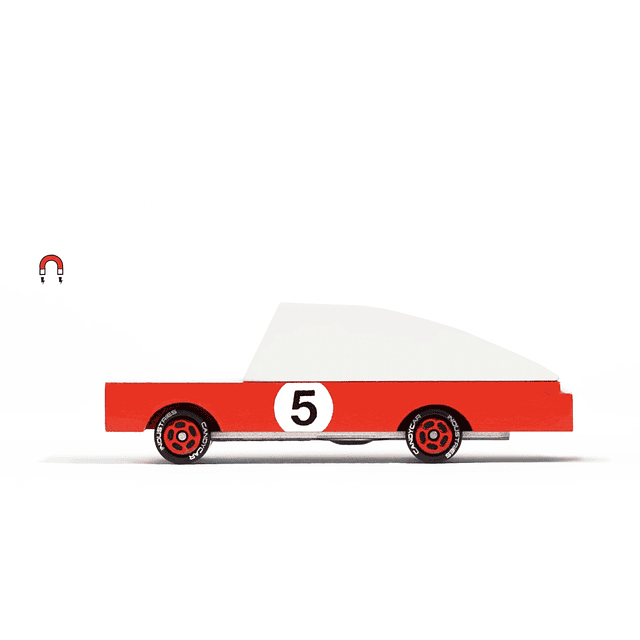 Auto Red Racer - 9 cm 