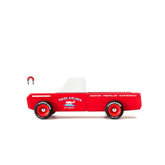 Camioneta Longhorn Red - 19 cm