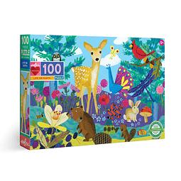 Puzzle 100 piezas Vida en la Tierra