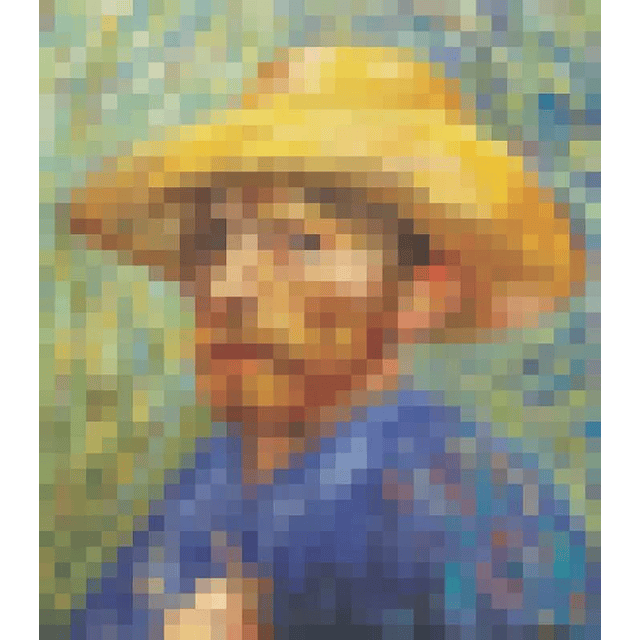 Puzzle creativo Vincent Van Gogh + 1900 stickers