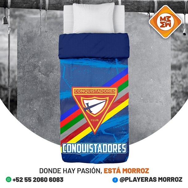 FRAZADA CONQUIS FRANJAS 