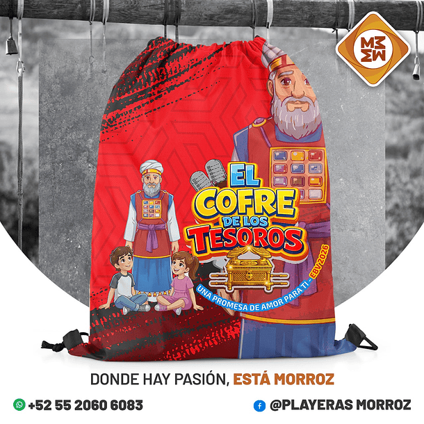 MOCHILA TIPO MORRAL (SE ENVIA COMBINADO EN COLORES)