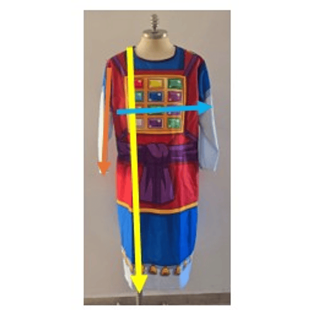 Vestuario Sumo Sacerdote bata y gorro 3