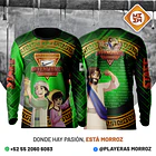 PLAYERA MANGA LARGA  CAMPOREE INVENCIBLES 2026 VERDE **ADULTO UNISEX** 1