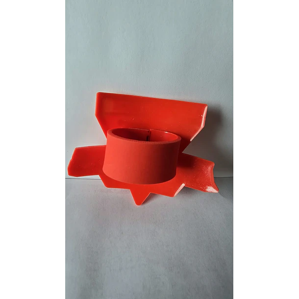 PAÑOLETA CONMERATIVA CAMPOREE INVENCIBLES ROJO AZUL **INCLUYE SUJETADOR** 4