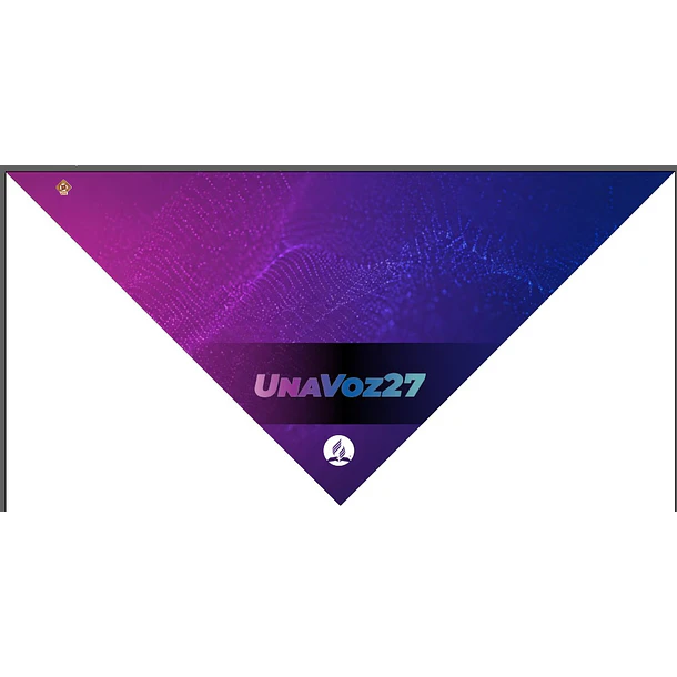 PAÑOLETA UNA VOZ 27 **INCLUYE SUJETADOR**