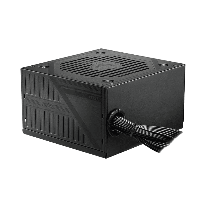 Gabinete Gamer MSI MAG Forge M100A Micro-ATX + Fuente MAG A600DN 600W Certificada 80+ Bronze 6