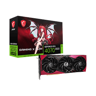 Tarjeta de Video MSI RTX 4070 SUPER 12G GAMING X SLIM MLG