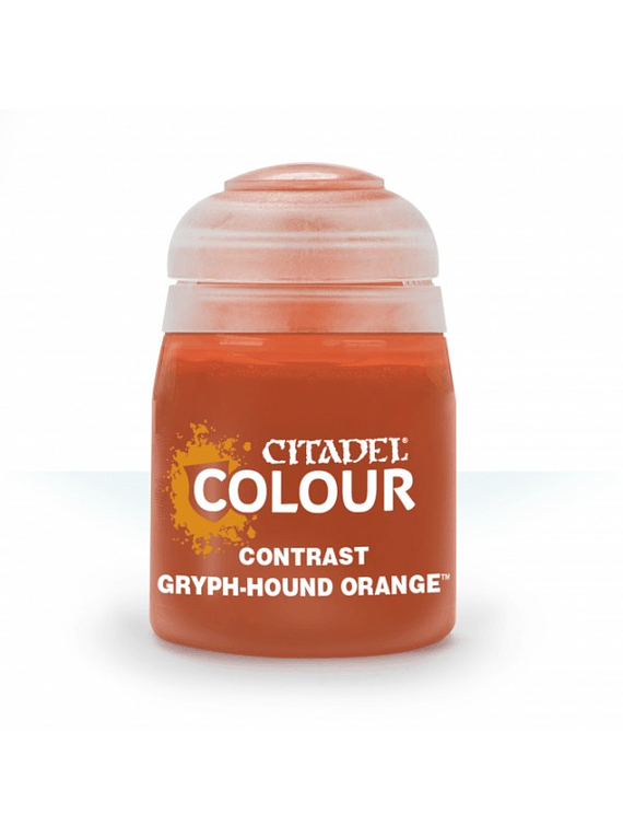 Contrast Gryph-Hound Orange