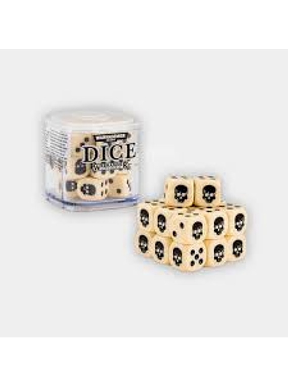 Dice Cube - White