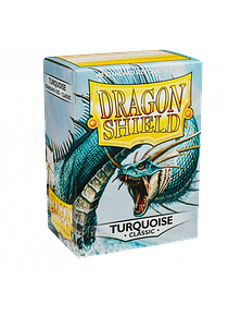 Dragon Shield (100) - Classic Turquoise