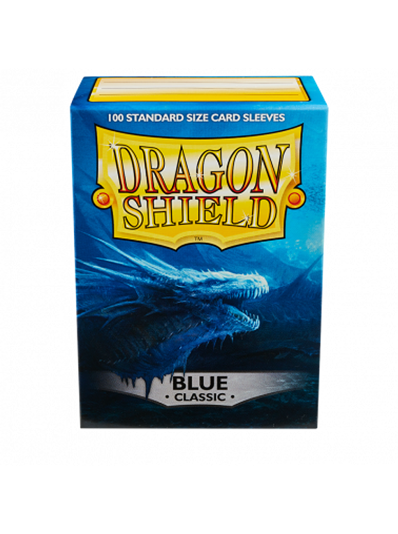 Dragon Shield (100) - Classic Blue