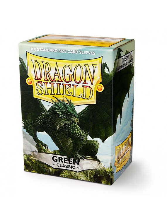 Dragon Shield (100) - Classic Green