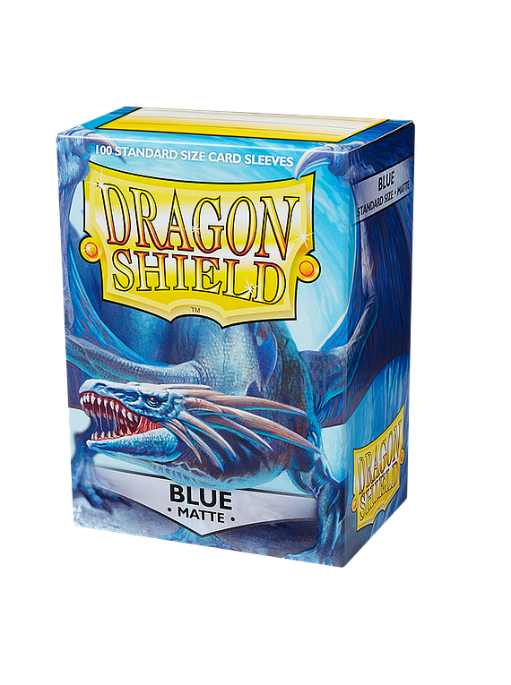 Dragon Shield (100) - Matte Blue