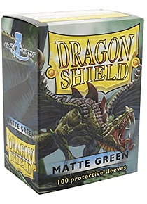 Dragon Shield (100) - Matte Green