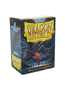 Dragon Shield (100) - Matte Black