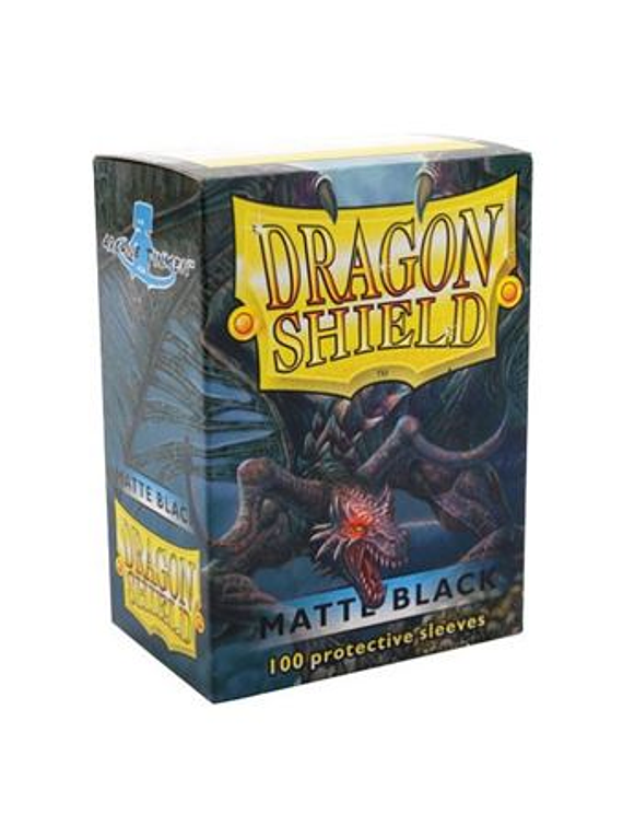 Dragon Shield (100) - Matte Black